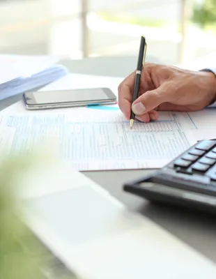 Filling Out Tax Form